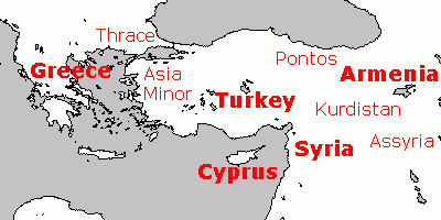 Map of Turkey