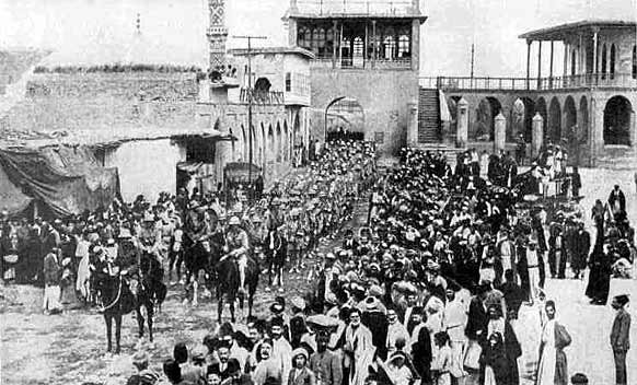 British Troops Enter Baghdad on 12 March 1917