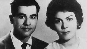 Saddam Hussein and his first wife