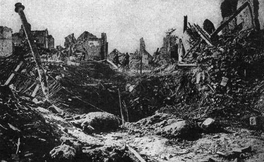 Ruins of La Bassée, France, 1918