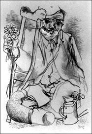 The Hero by George Grosz