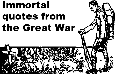 Click to return to the Frontpage of The Heritage of the Great War