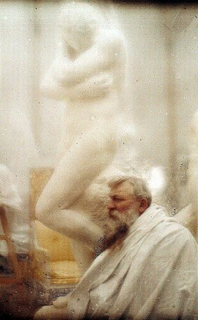 Rodin en Eva in 1907