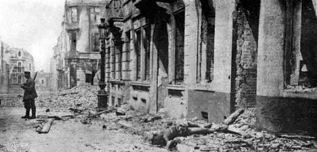 Destruction Louvain World War 1