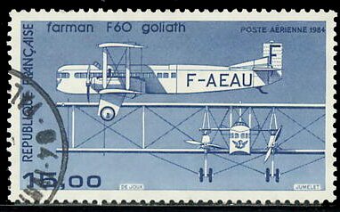 Farman Goliath 60 aeroplane, 1919