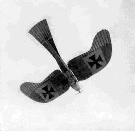 German Taube, Pigeon plane, 1915